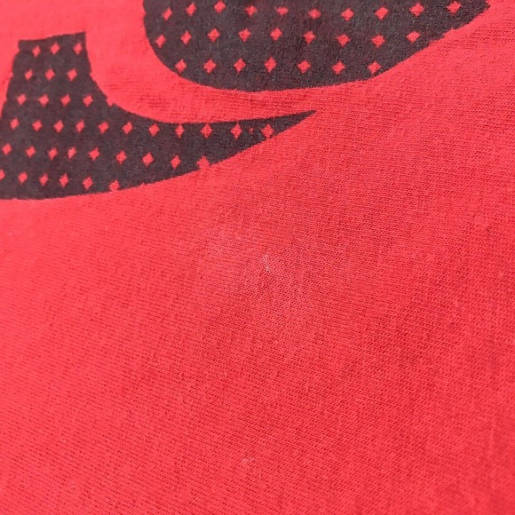 Y2K Vintage Nike Hoops Center Check Red Shirt Basketball Youth XL (Men S/Med) - Picture 9 of 12